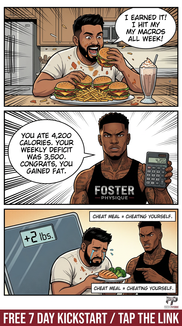 Cheat Meal Math — A Coach Mac Comic