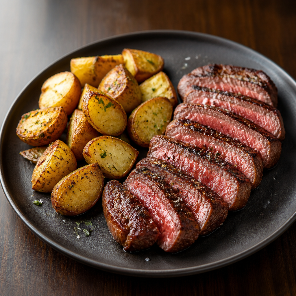 Sirloin + Roasted Potatoes