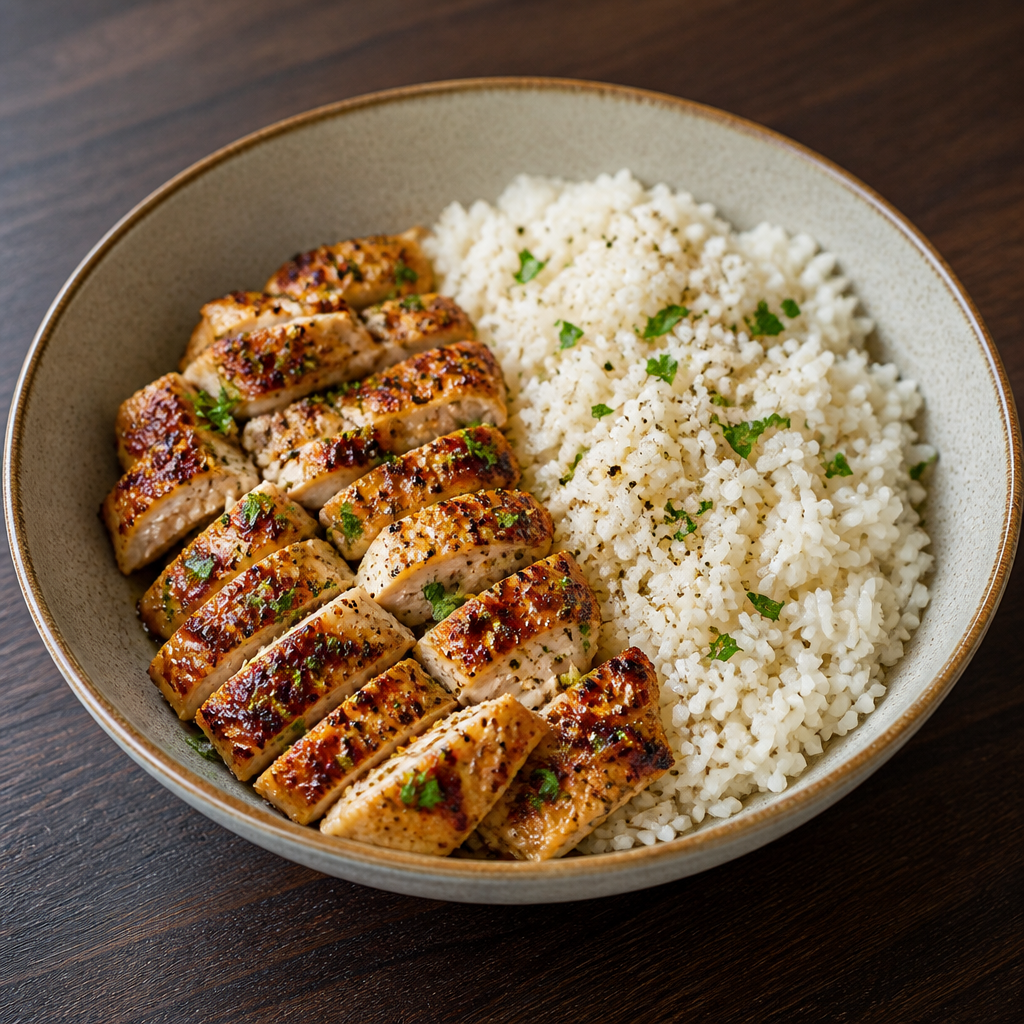 Coach Mac Chicken Rice Bowl