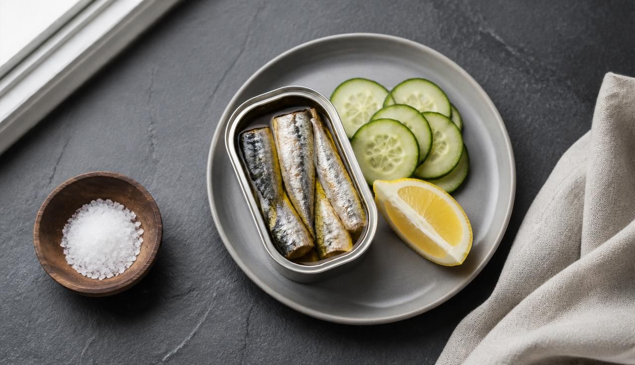 Canned Sardines Plate