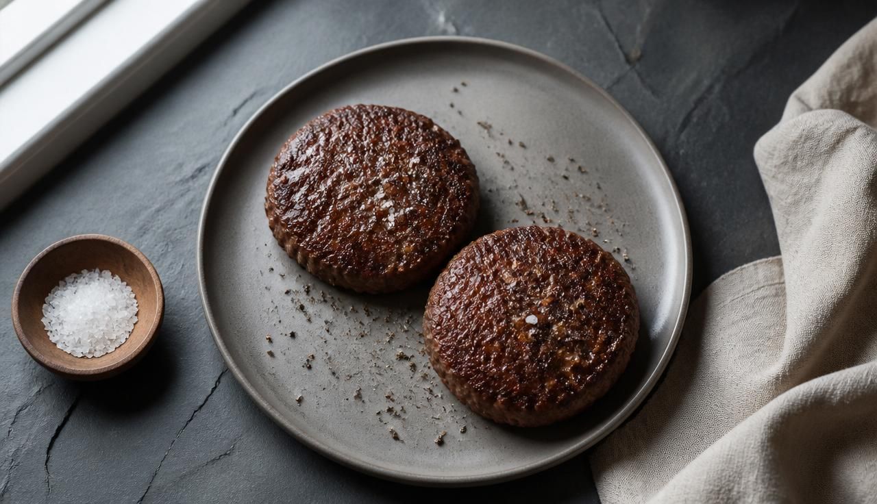 Salt and Pepper Beef Patties