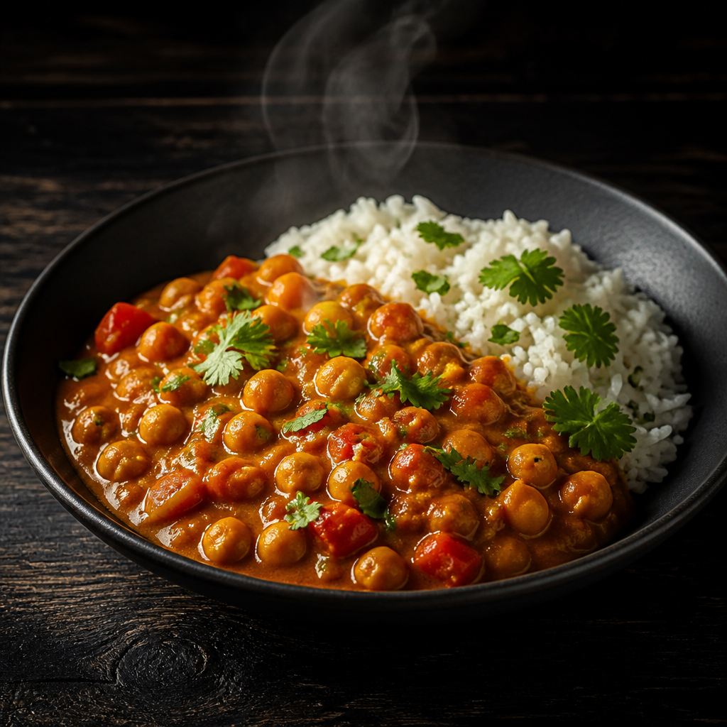 Vegan Chickpea Curry Bowl