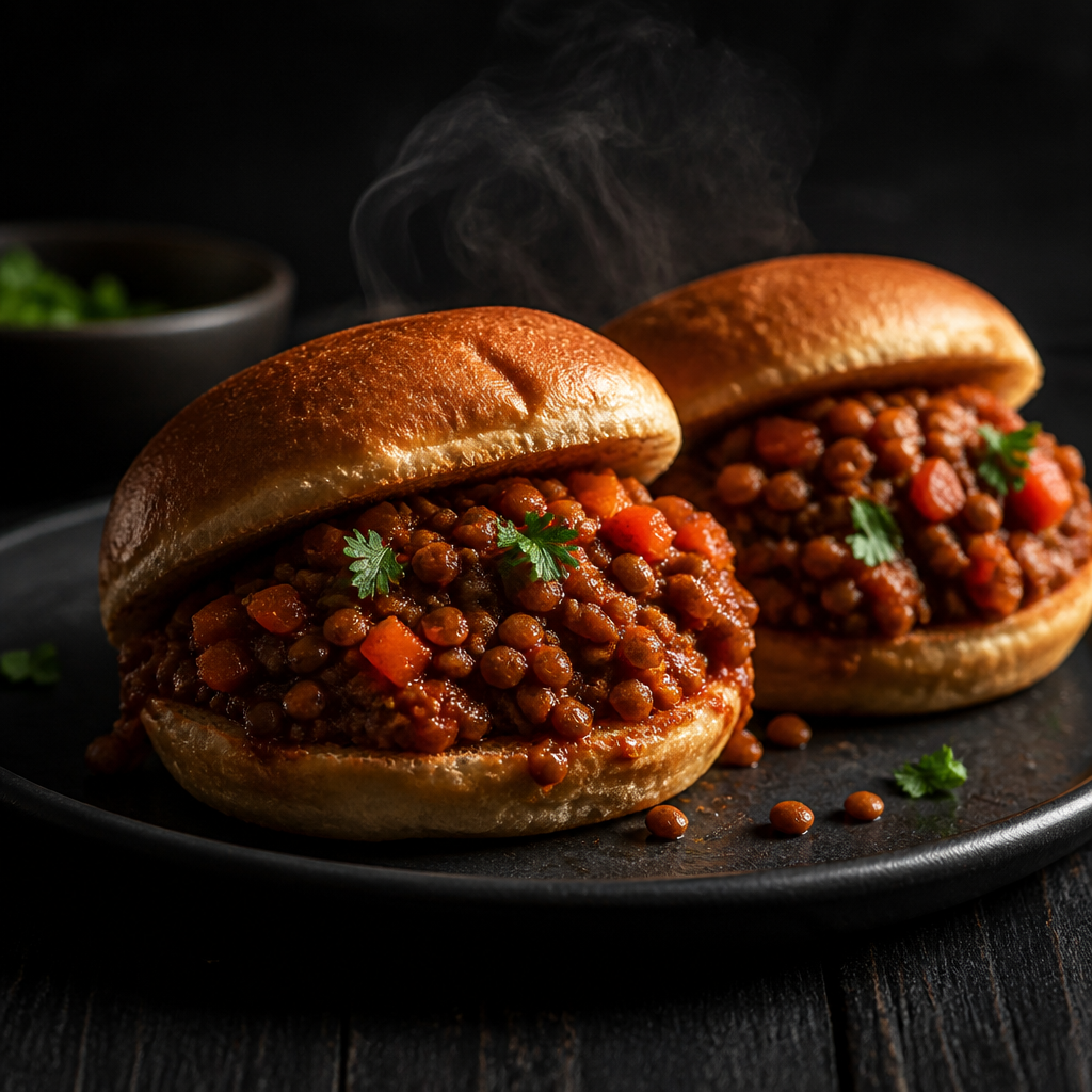 Vegan Lentil Sloppy Joes