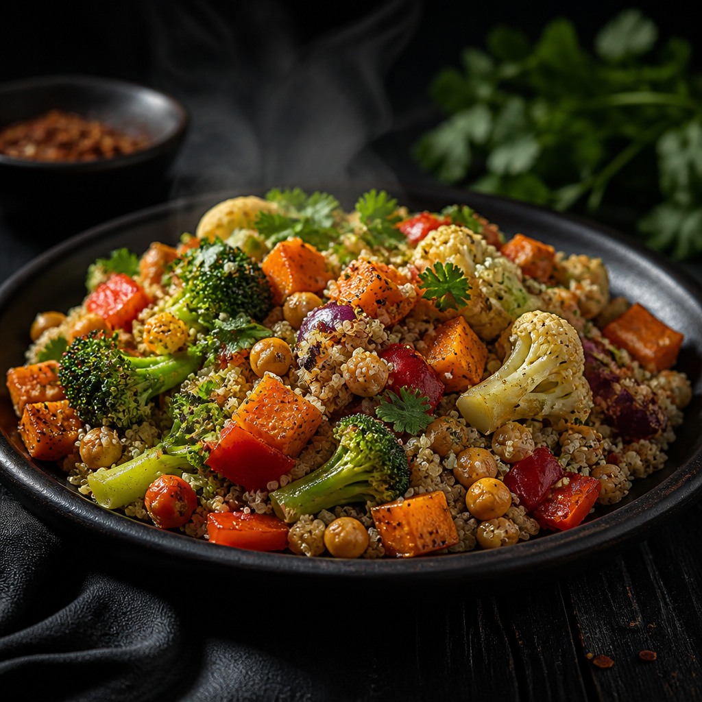 Vegan Quinoa Salad Bowl