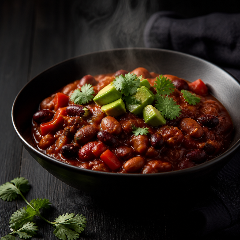 Vegan Three Bean Chili